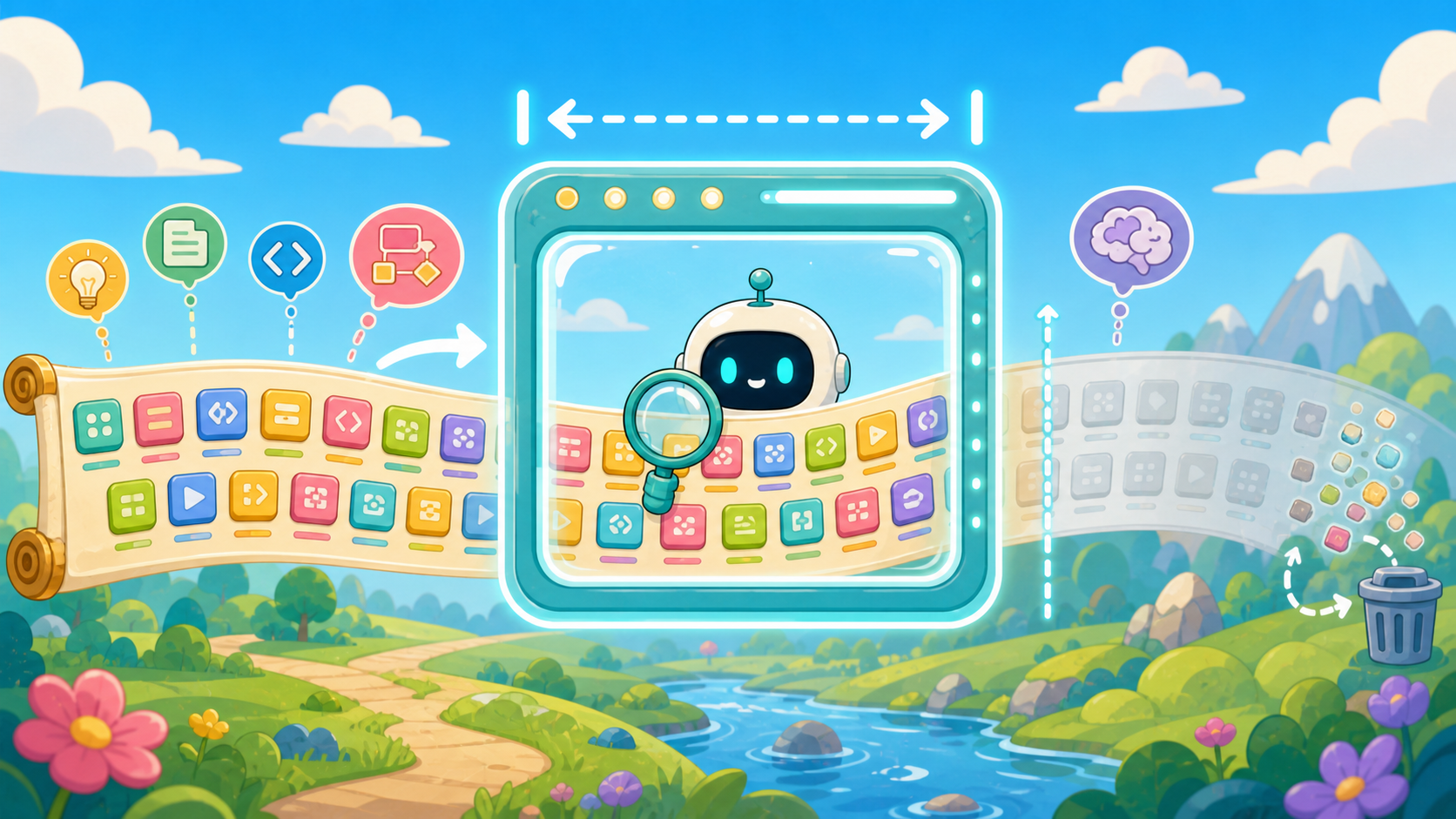 "什麼是 Context Window？AI 的「視野上限」"